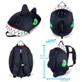 Load image into Gallery viewer, Crazy Safety Backpack Black Dragon backpack