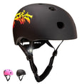 Load image into Gallery viewer, Crazy Safety Bicycle helmet Black graffiti / S/M (52-56cm) Ramp skater bicycle helmet