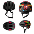 Load image into Gallery viewer, Crazy Safety Bicycle helmet Wild Brush children's helmet with light
