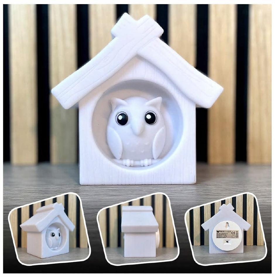 Owl Crazy Safety Night Light for Kids, Offering a Fun and Comforting Glow to Help Children Sleep Peacefully