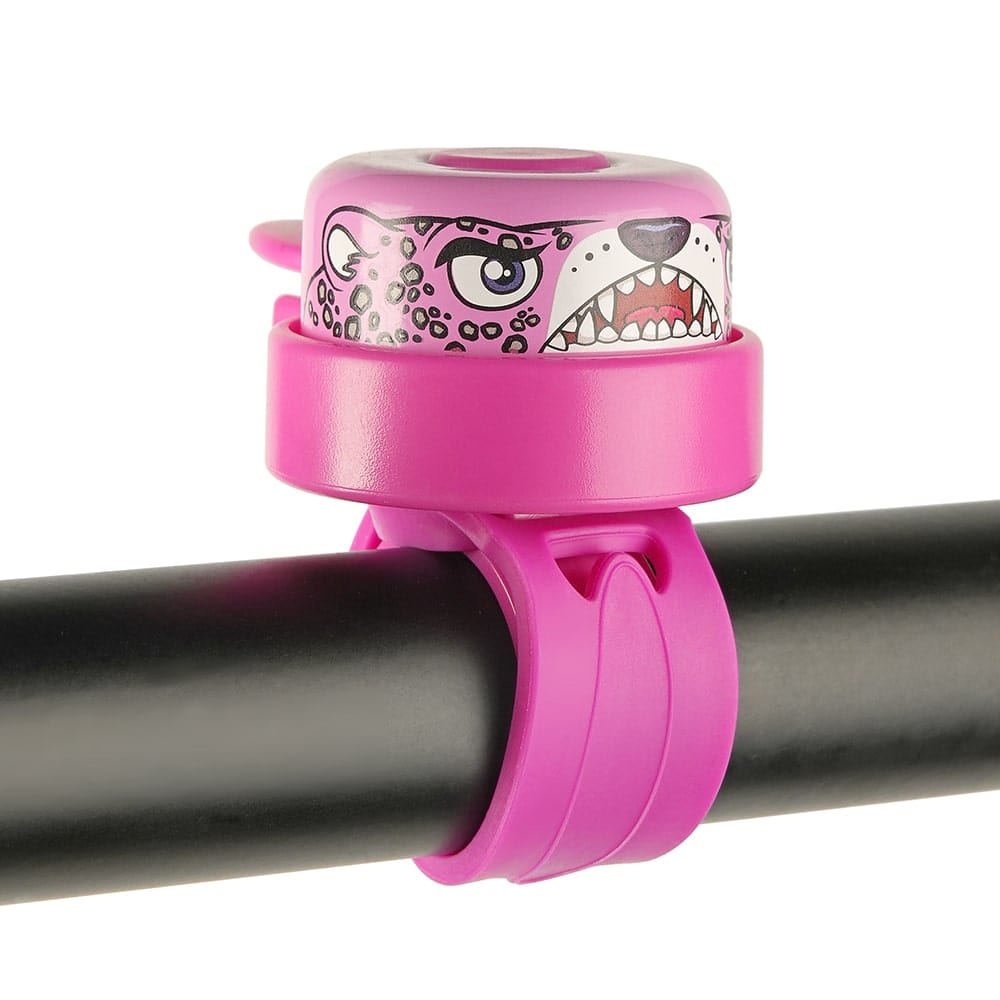 Crazy Safety Bicycle bell Pink Leopard bicycle bell