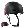 Load image into Gallery viewer, Crazy Safety Bicycle helmet Black splash / L (57-61cm) RAMPAGE skater bicycle helmet - Urban
