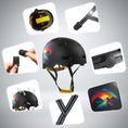 Load image into Gallery viewer, Crazy Safety Bicycle helmet RAMPAGE skater bicycle helmet - Urban
