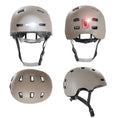 Load image into Gallery viewer, Crazy Safety Bicycle helmet Vertigo urban bicycle helmet with front and rear lights
