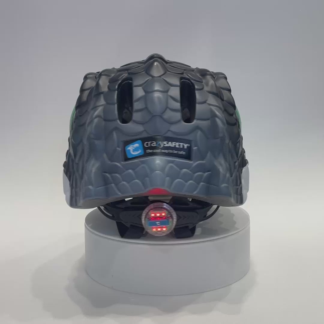 Black Dragon Bicycle Helmet for Children, Combining Fun, Comfort, and Reliable Safety – Crazy Safety