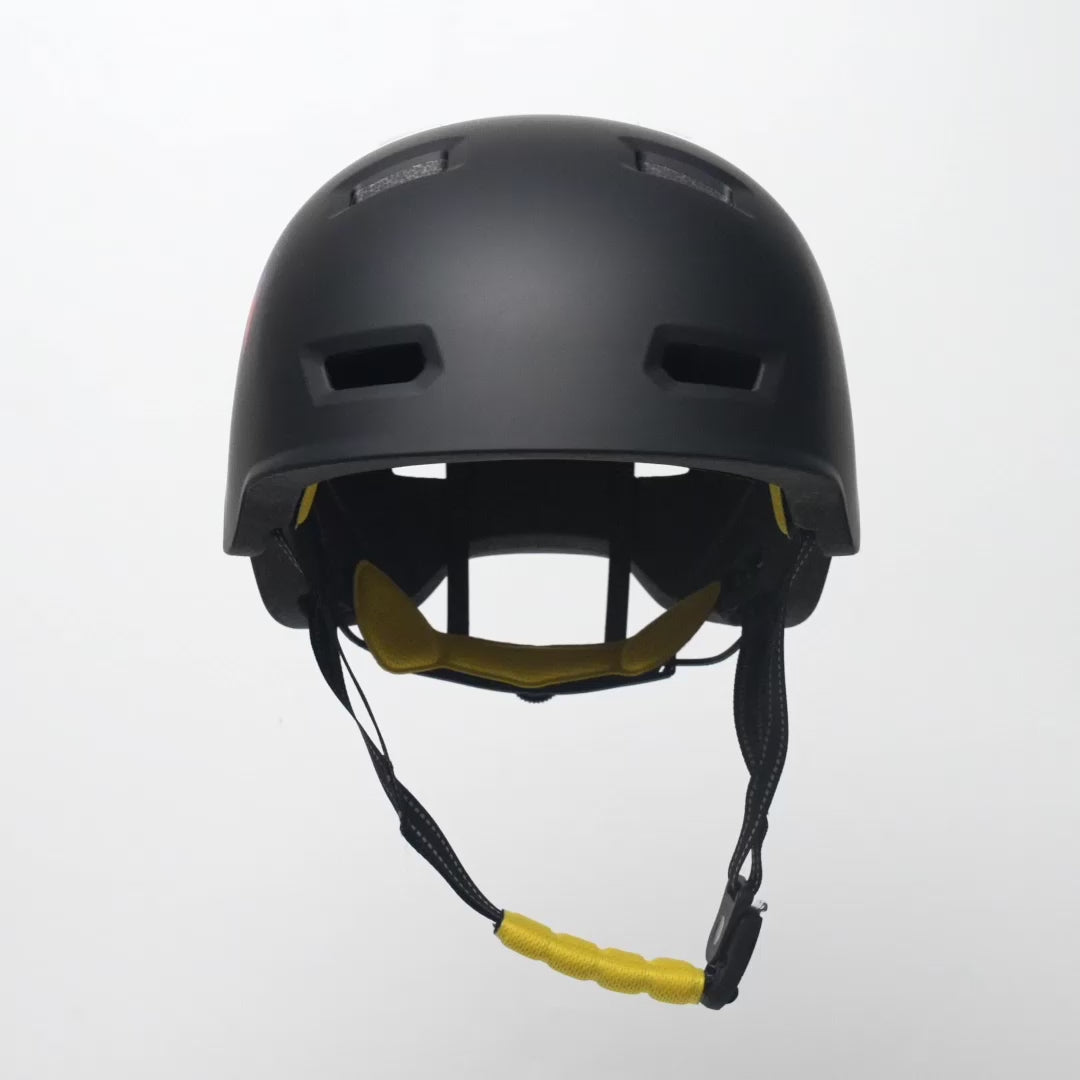 Skater-Style Bicycle Helmet with Reflective Safety Buckle and Straps, Ideal for Men, Women, Teenagers, and Adults – Crazy Safety
