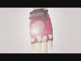 Load and play video in Gallery viewer, Pink Comfortable and Stylish Bicycle Gloves for Kids with Reflective Eye Design, Offering Safety and Fun on Every Ride
