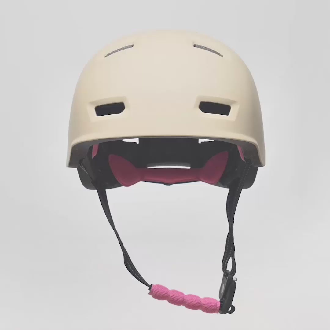 Sand Skater-Style Bicycle Helmet with Reflective Safety Buckle and Straps, Ideal for Men, Women, Teenagers, and Adults – Crazy Safety