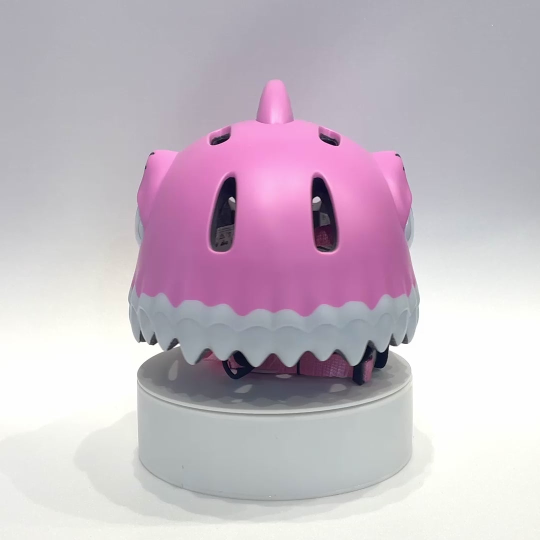 Pink Shark Bicycle Helmet for Children, Combining Fun, Comfort, and Reliable Safety – Crazy Safety