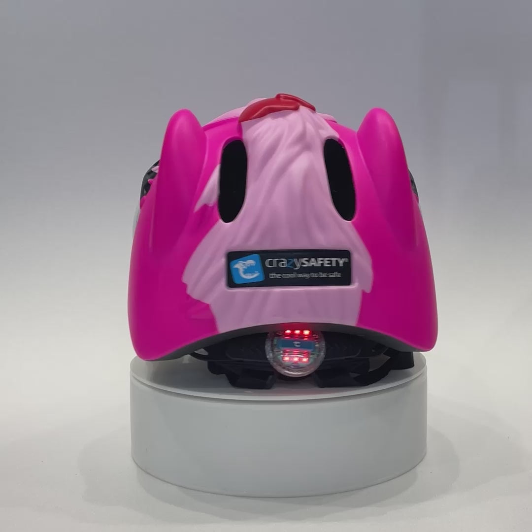 Pink Pony Bicycle Helmet for Children, Combining Fun, Comfort, and Reliable Safety – Crazy Safety