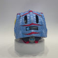 Load and play video in Gallery viewer, Blue Dino Bicycle Helmet for Children, Combining Fun, Comfort, and Reliable Safety – Crazy Safety
